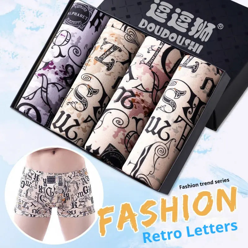 Men's Boxer Briefs Student Trendy Fashion New Meifu Market