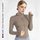quick-dry yoga jacket | slim fit workout jacket | moisture wicking sports top | energy saving