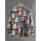 Mens 3D Crew Neck Sweatshirt With Bold Needle Digital Print S - packaging and presentation