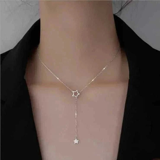 sterling silver star necklace | celestial jewelry for women | personalized zodiac necklace | energy saving