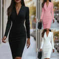 stretch fabric midi dress | office work dress | free shipping and returns | energy saving
