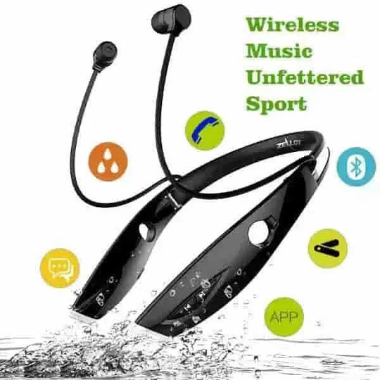 sweat-proof wireless headphones | 12-hour battery life | gym workout earbuds | ultrasonic cleaning