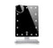 touch screen makeup mirror | 20 led lights adjustable brightness | 10x magnification mirror | ultrasonic cleaning