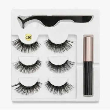magnetic false eyelashes | reusable eyelash extensions | easy-to-apply lashes | energy saving