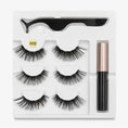 magnetic eyelashes with adhesive | reusable false eyelashes | easy application eyelash kit | energy saving