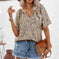 plus size printed shirts | polyester spandex blend | short sleeve stand collar | energy saving