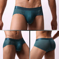 Men's Large Mesh Low Waist Wide Belt Briefs Meifu Market