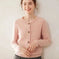 soft cashmere sweater | round neck cardigan | knitted sweater coat | ultrasonic cleaning