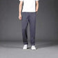 stretch cotton fabric | elastic waistband with drawstring | relaxed fit trousers | energy saving