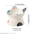 ceramic pet bowl | elevated dog bowl | inclined cat dish | ultrasonic cleaning