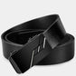Automatic Leather Buckle Cowhide Casual Business Men's Pant Belt meifu market