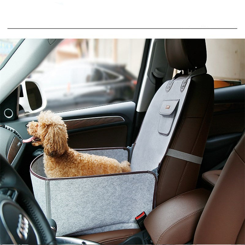 Retro Dual-purpose Pet Car Mat Front Seat Cushion Meifu Market