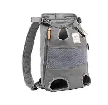 Cat Dog Carrier Front Backpack Red - front view 0