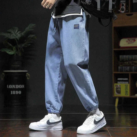 stretch denim jeans | relaxed fit jeans | loose fit mens jeans | energy saving