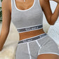 Workout Underwear Cotton Wide-brimmed Letters Sports Underwear Suit Meifu Market