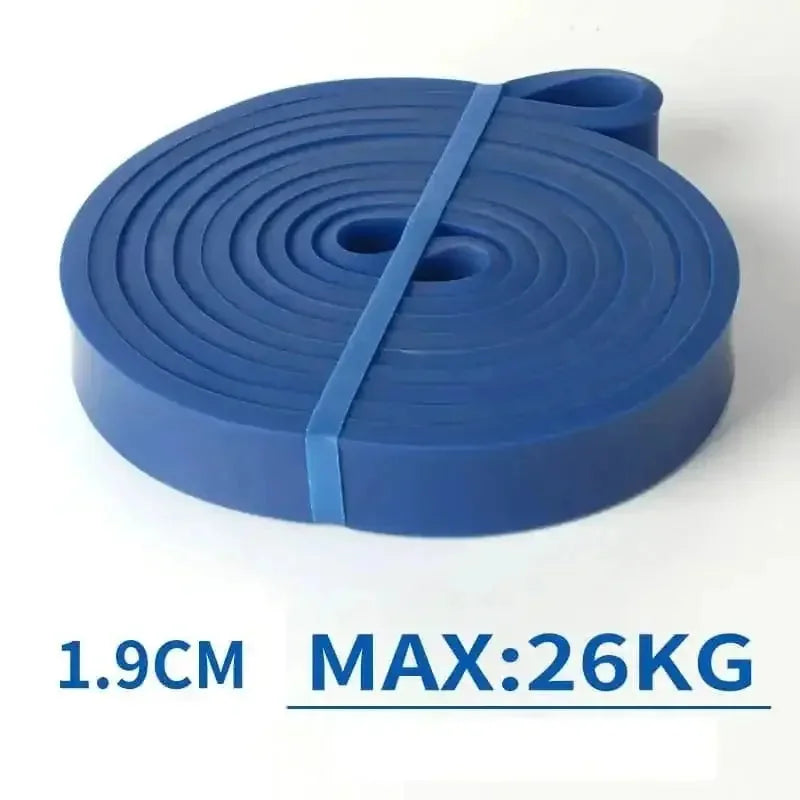 heavy-duty latex resistance bands | full body workout set | home gym equipment | energy saving