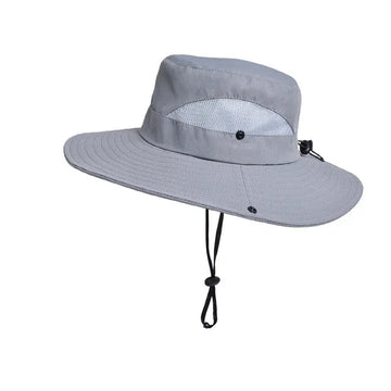 upf 50 sun hat | wide brim bucket hat | breathable fishing hat | energy saving