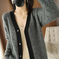 soft cashmere blend | lightweight knitted cardigan | v-neck womens sweater | energy saving