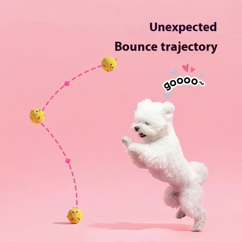 Dog Cartoon Acanthosphere Sounding Toy Pet Molar Teeth Cleaning Meifu Market