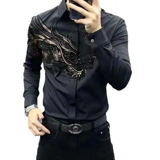 Men's Advanced Printing Printed Shirt