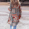 Printed Beach Cardigan Long Sleeve Top LC2542146 Color - complete package contents