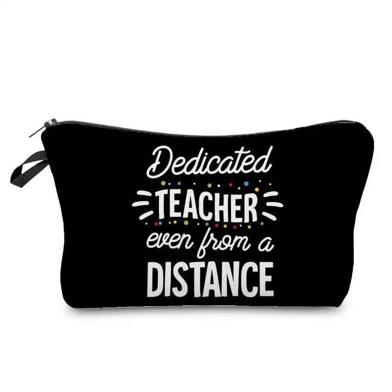 waterproof cosmetic bag | travel makeup organizer with zipper | pvc material makeup pouch | energy saving