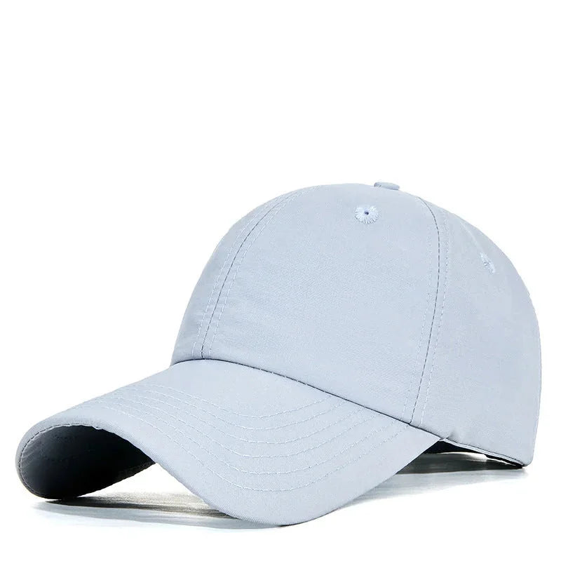 quick-dry fabric baseball cap | upf sun protection hat | adjustable strap sports cap | energy saving