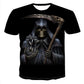 Mens Skull T shirts 3D t- shirts Meifu Market