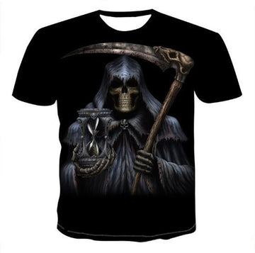 Mens Skull T shirts 3D t- shirts Meifu Market