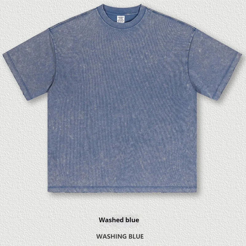 premium cotton blend t-shirt | relaxed fit mens tee | breathable summer shirt | ultrasonic cleaning