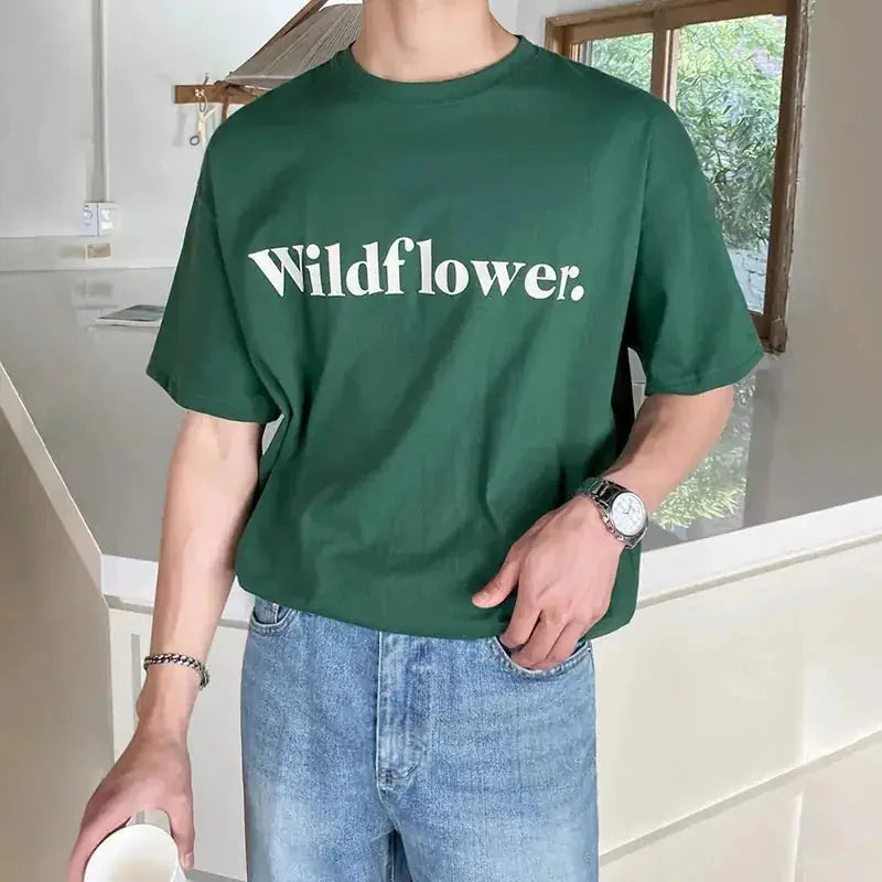 premium cotton t-shirt | oversized fit t-shirt | korean fashion streetwear | ultrasonic cleaning