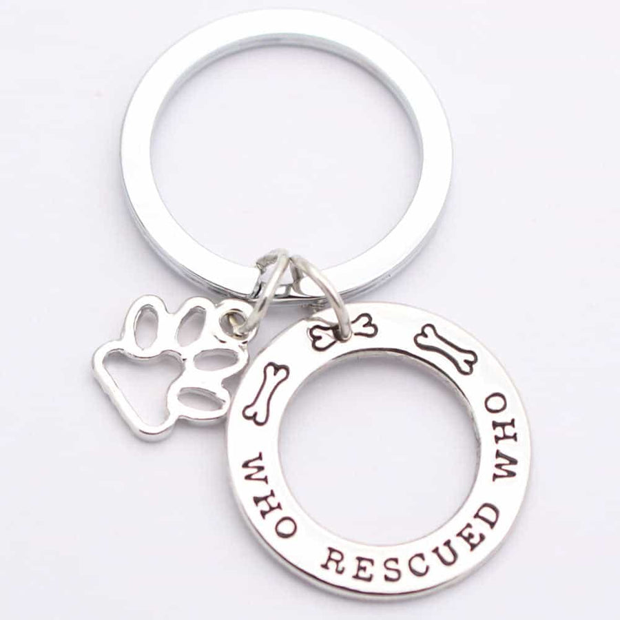 Who Rescued Who  Pet Dog Lover Accessories 