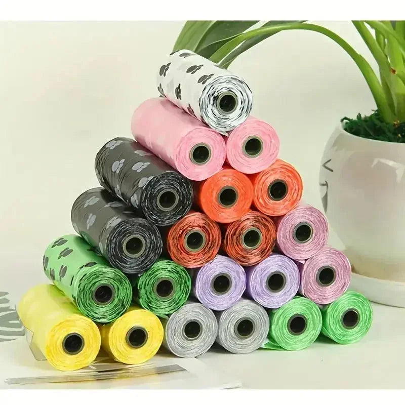 leak-proof dog waste bags | biodegradable pet poop bags | extra-large capacity dog bags | ultrasonic cleaning