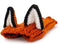 Black Cow Thermal And Windproof Halloween Knitted Jarre Aero Bull Dog Hat - Meifu Market