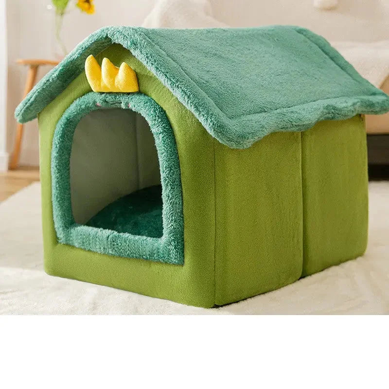 insulated pet bed | heated cat house | winter dog kennel | energy saving