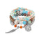 elastic bangle bracelet set | wooden beads jewelry | adjustable tree of life bracelet | ultrasonic cleaning