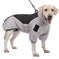 New Winter Dog Coat Waterproof Pet Clothes For Medum Large Dogs Warm Thicken Dog Vest Custome Labrador Jacket Greyish Purp...