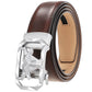 Fashion Men's Leather Belt Alloy Automatic Buckle meifu market