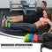 heavy-duty latex resistance bands | 5-level resistance set | home gym equipment | energy saving