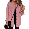Washed Denim Shirt Jacket Women's European And American Meifu Market