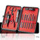 pedicure tool set for home use | heavy duty cuticle nippers | free shipping nail grooming kit | ultrasonic cleaning