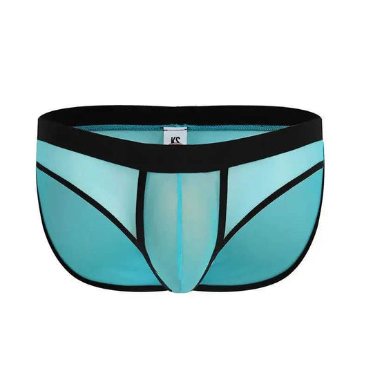 Men's Low-Rise Mesh Briefs - Breathable Nylon Elastic Underwear Meifu Market
