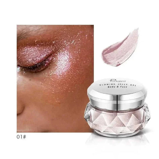liquid highlighter makeup | waterproof body glitter gel | mermaid eyeshadow palette | ultrasonic cleaning