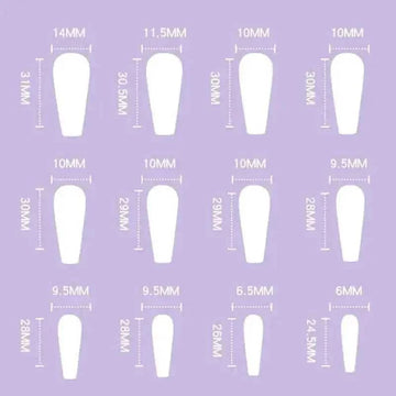 Detachable Artistic Wearable Finished Nails False Nails Fingernails Press On Nails Tips