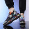 Breathable And Comfortable Flying Woven Men's Dad Shoes - Meifu Market