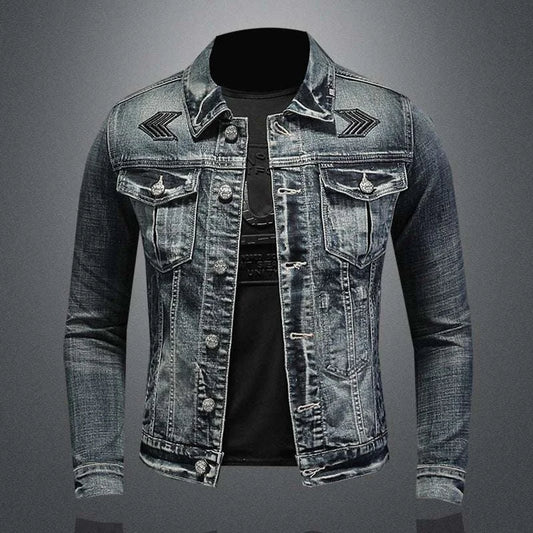 Stretch Denim Jacket Women - Slim Fit Casual Jean Jacket