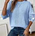 Simple Women's Knitted Sweater Pullover Meifu Market