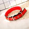 Pp Braid Lined Polypropylene PET Foam Dog Collar Black - texture and material detail