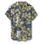 quick-dry polyester fabric | breathable linen blend shirt | short sleeve button down | energy saving