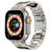 Bow Buckle Metal Smartwatch Band - Stainless Steel Strap for Apple Watch Series 8/7/6/SE - Premium iWatch Replacement Band - Meifu Market